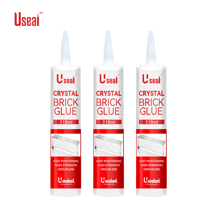 7881 Silicon Acidity Transparent UV Invisible Clear Glass Bricks High Performance Silicone Structural Adhesive Sealant Sausage Price