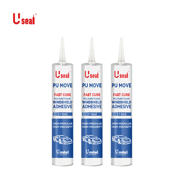 PU MOVE SDAT 2H Fast Drying Windscreen Polyurethane Autoglass Sealant Supplier SELLADOR DE VIDRIO 600ml Sausage