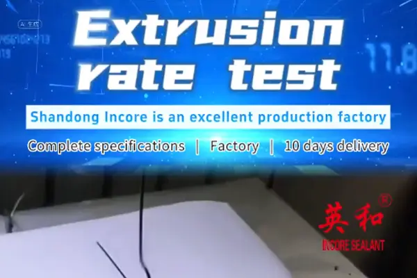 Extrding rate test