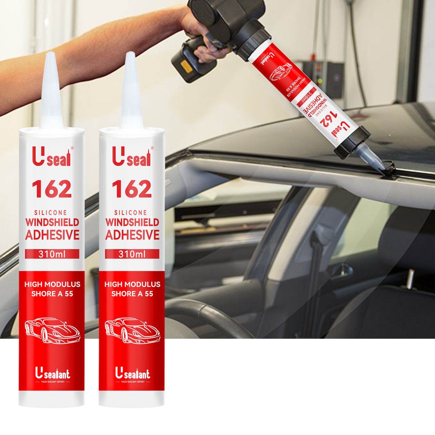 162 Silicone Windshield Sealant