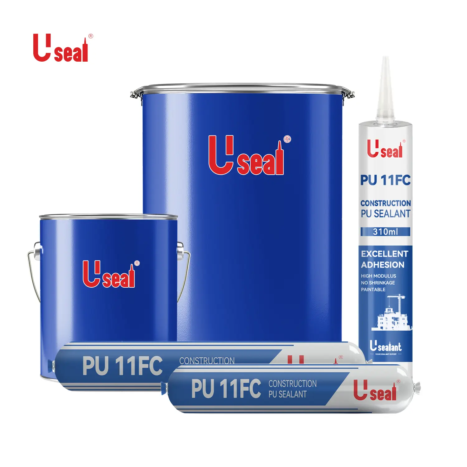 PU 11FC High Modulus Universal Construction Building Polyurethane Sealant Sausage Adhesive Hermetic