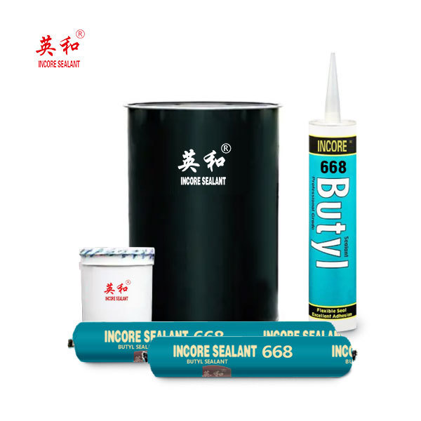 Shandong Incore Butyl Sealant 668 Neutral Sealant Sealing Dust Proof