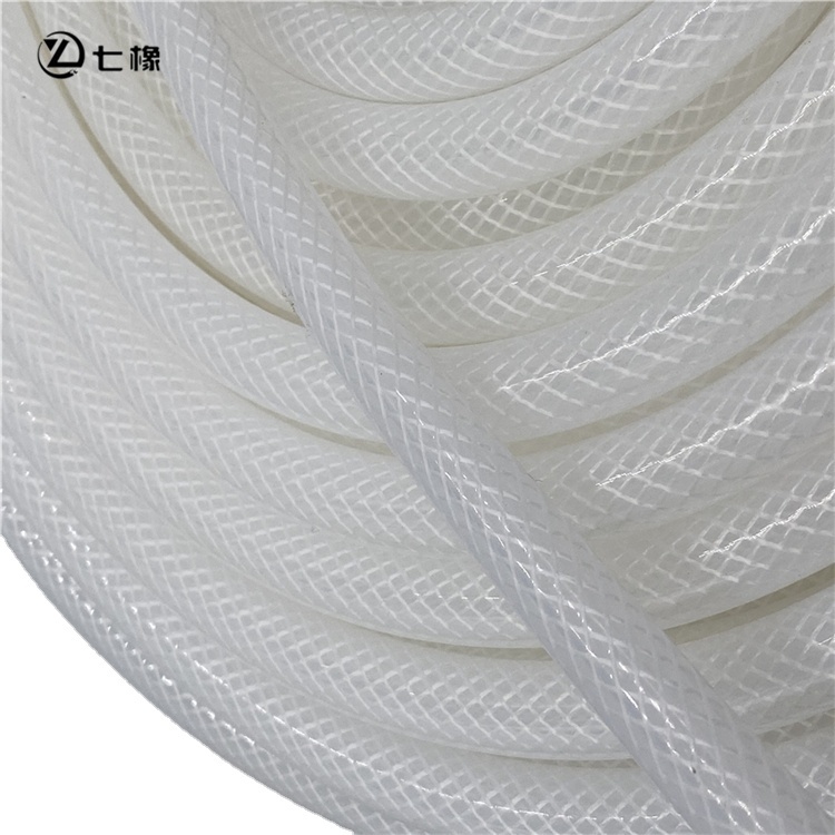 High-quality food-grade braided reinforced silicone hose safety assurance silicone hose customization