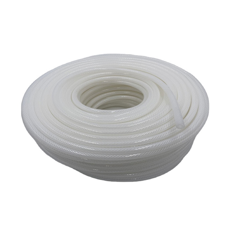 High-quality food-grade braided reinforced silicone hose safety assurance silicone hose customization