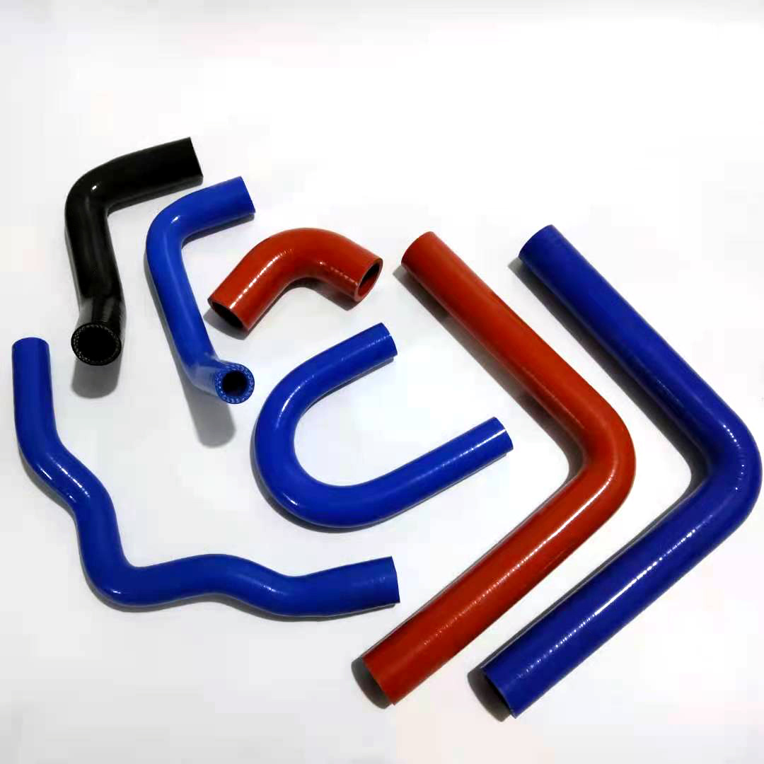 Black silicone coolant hose kit, silicone hoses suitable for Mitsubishi Triton.