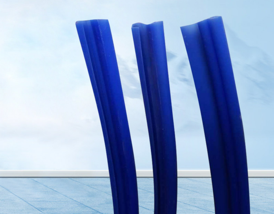 Colored PVC plastic sealing strips, PVC rubber strips for equipment use.
