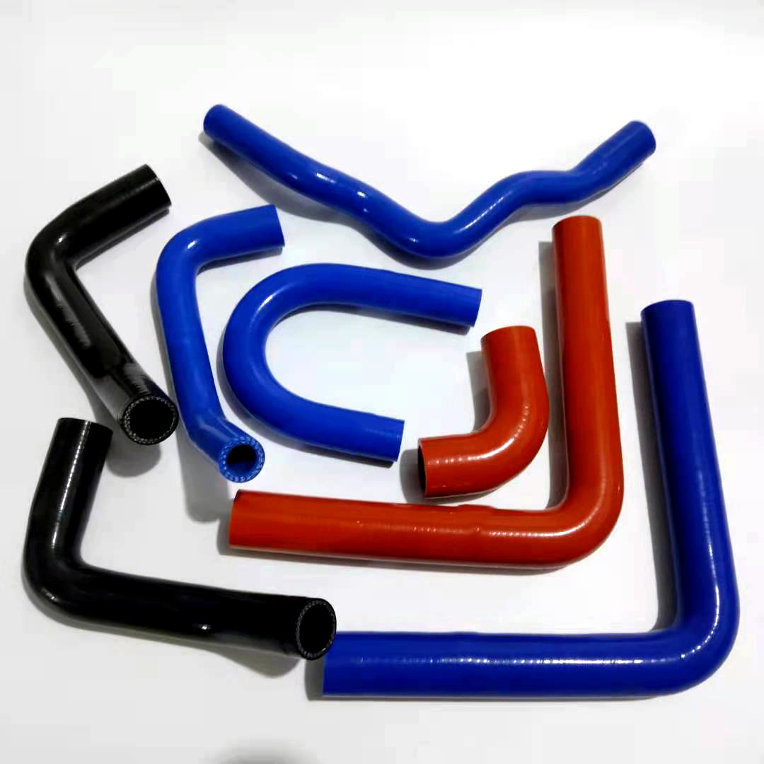Black silicone coolant hose kit, silicone hoses suitable for Mitsubishi Triton.
