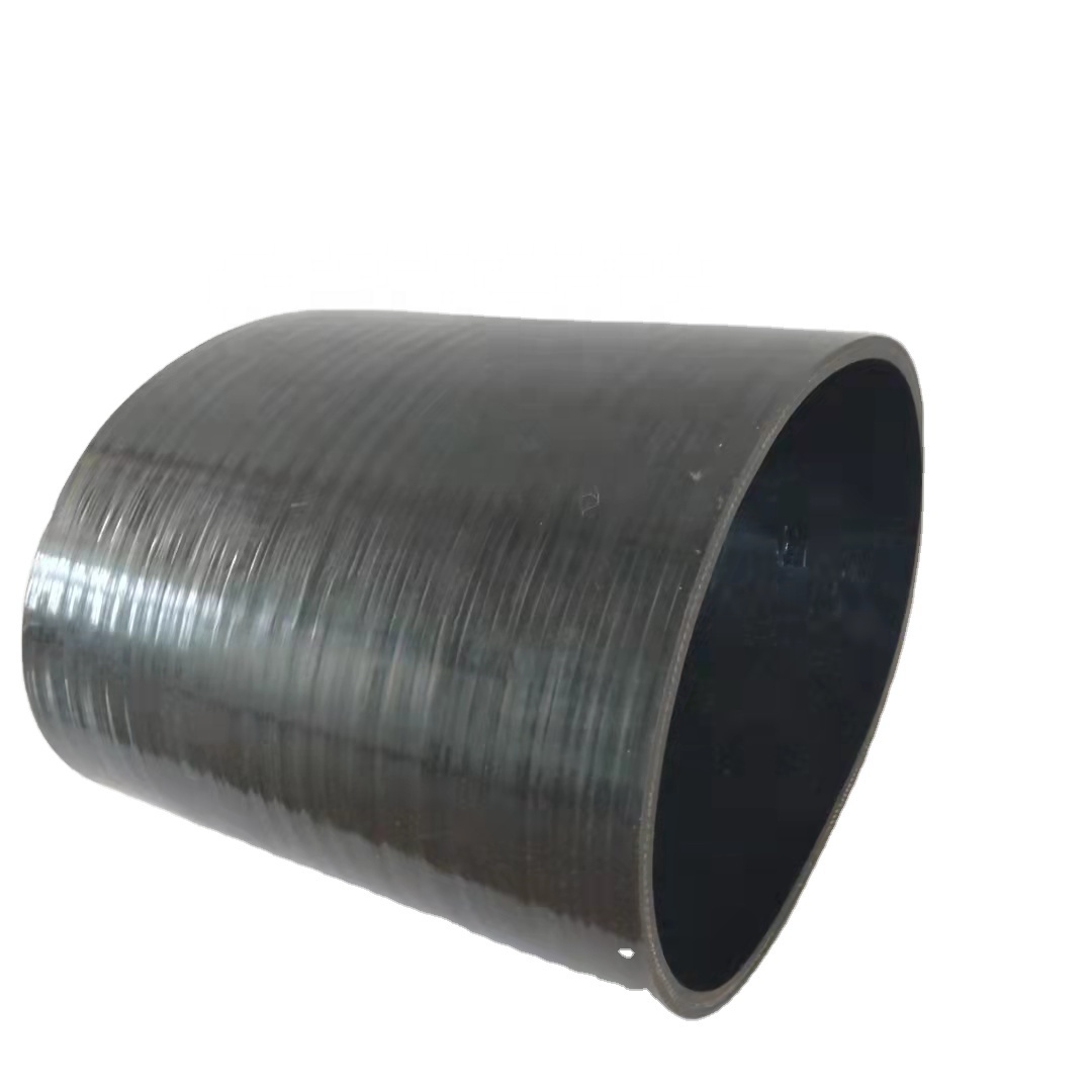 Supply of 3" 76mm black intercooler coupling hose made of silicone rubber.