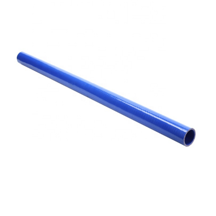 Silicone straight pipes with different diameters for automotive use, resistant to temperature and pressure.