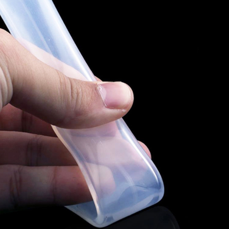 High transparency perfect medical-grade silicone rubber hose for weak acid and alkali extrusion.