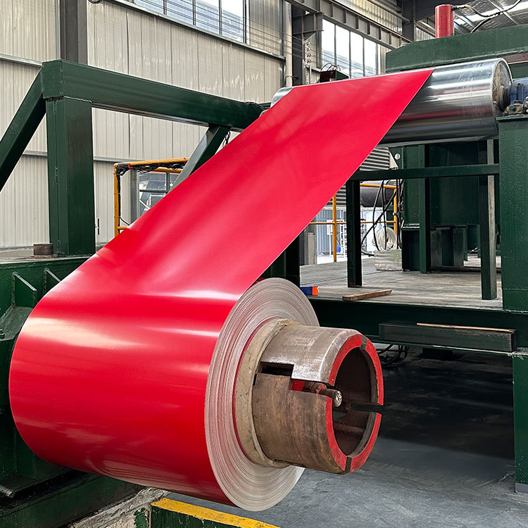 Color coated aluminum coil