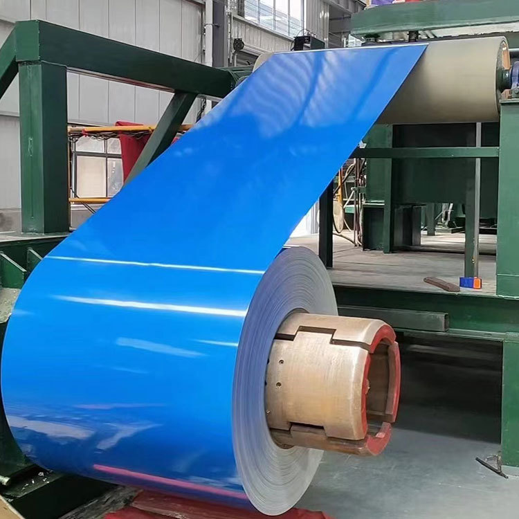Color coated aluminum coil