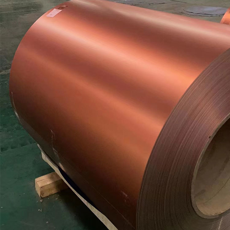 Color coated aluminum coil