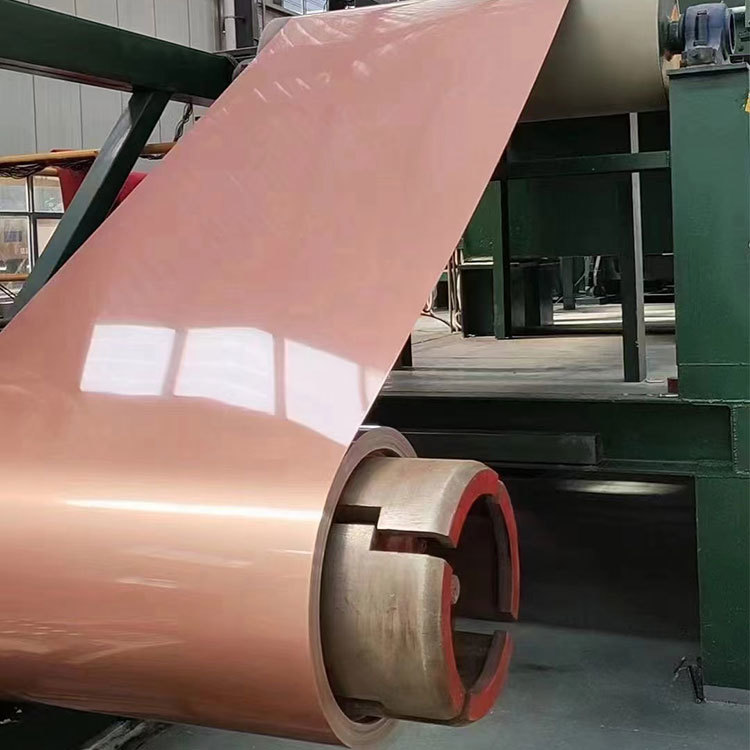 Color coated aluminum coil