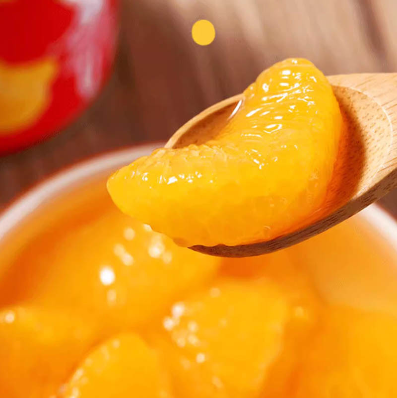 Orange fruit cup