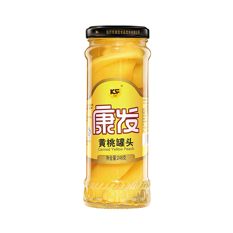 黄桃罐头 248克