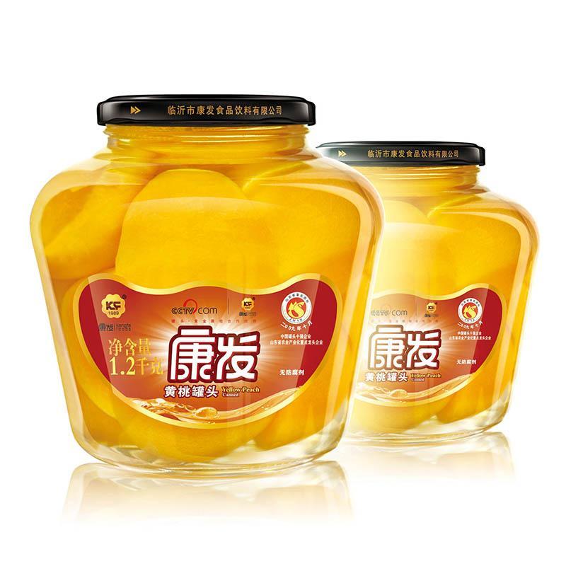 黄桃罐头 1200克