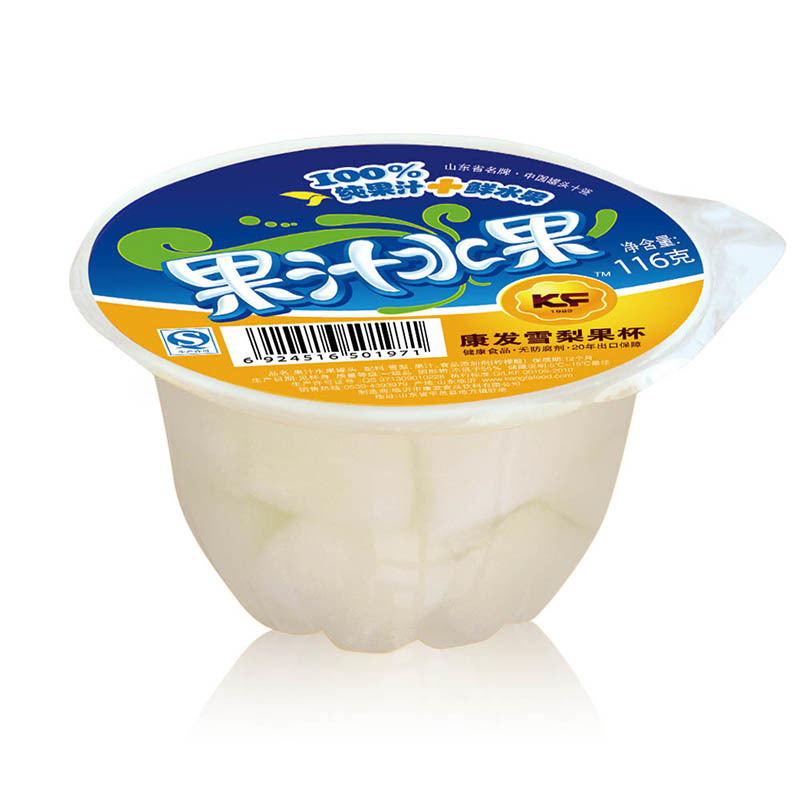 Snow pear fruit cup