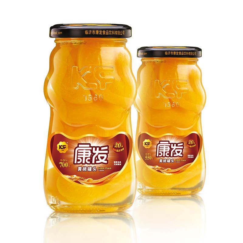 黄桃罐头 700克