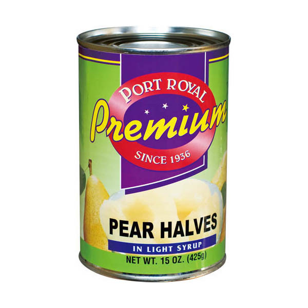 Canned snow pear