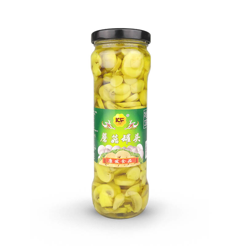 Canned mushrooms