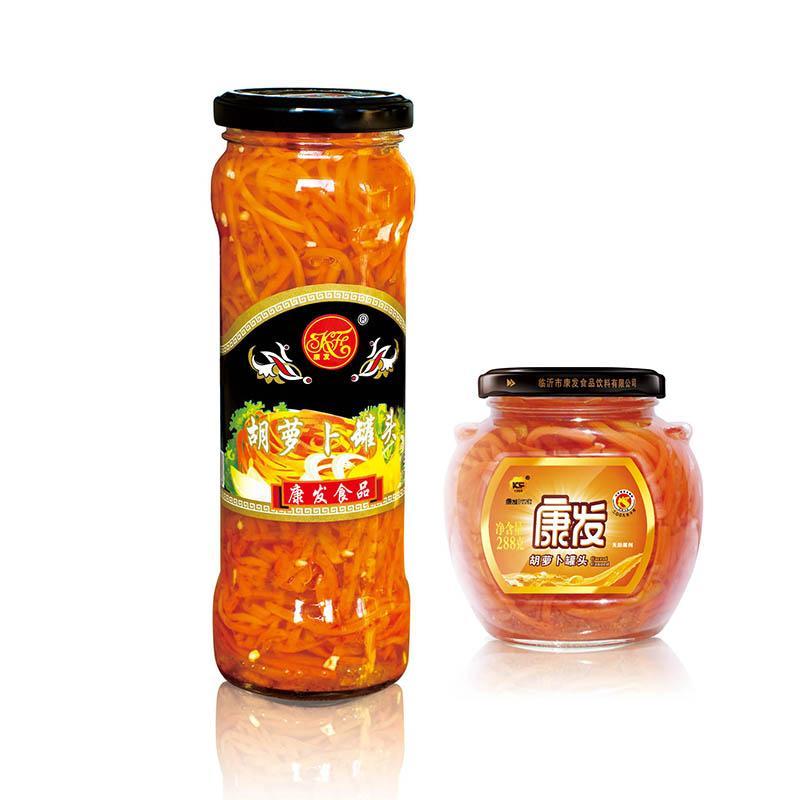 Canned carrots