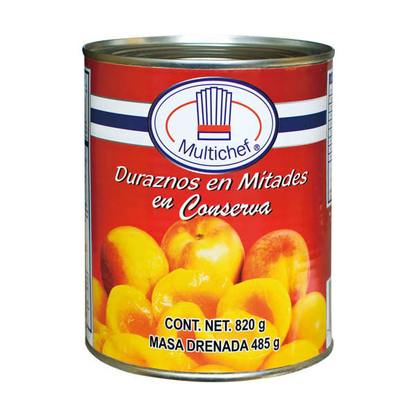 Canned peaches