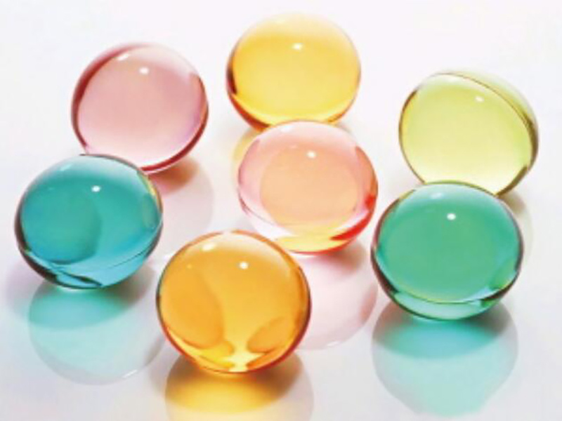 Colored glazed glass