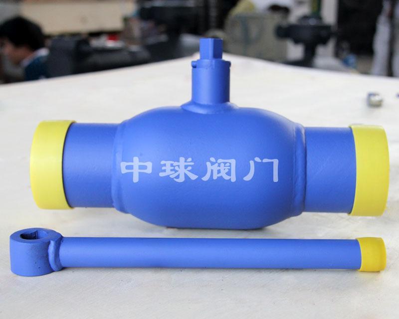 手柄式全焊接球阀Q61F DN65