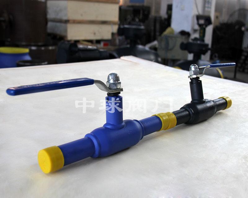 手柄式全焊接球阀Q61F DN20