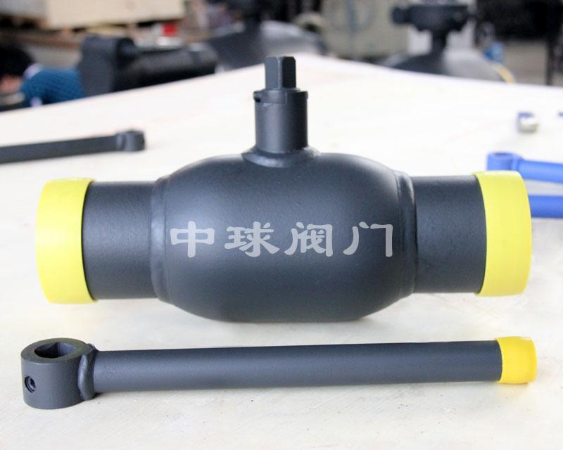 手柄式全焊接球阀Q61F DN65