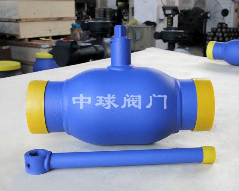 手柄式全焊接球阀Q61F DN80