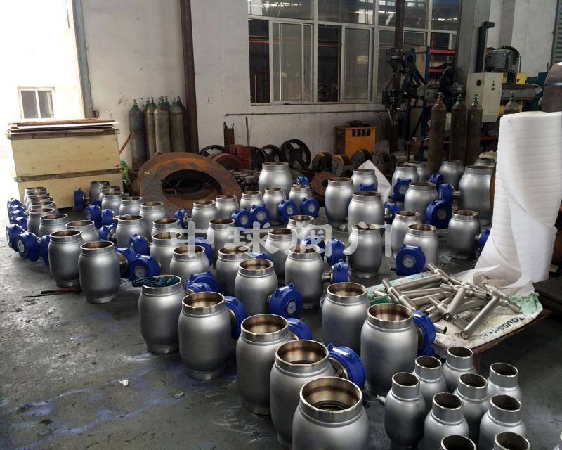 Stainless steel all-welded ball valve 02