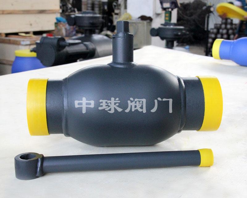 手柄式全焊接球阀Q61F DN80