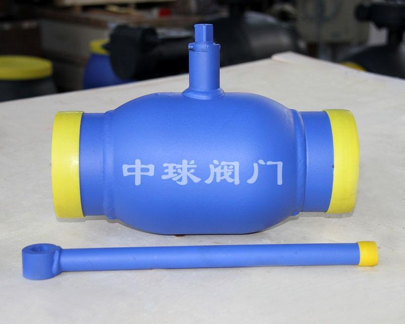 手柄式全焊接球阀Q61F DN100