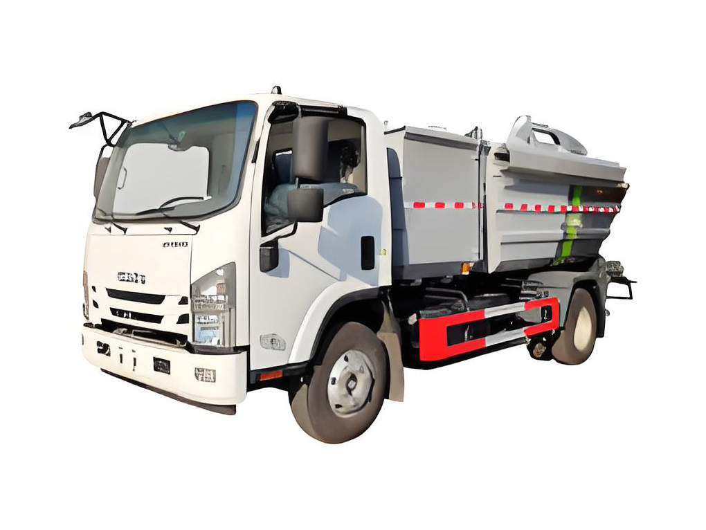 Isuzu garbage sorting and collection vehicle