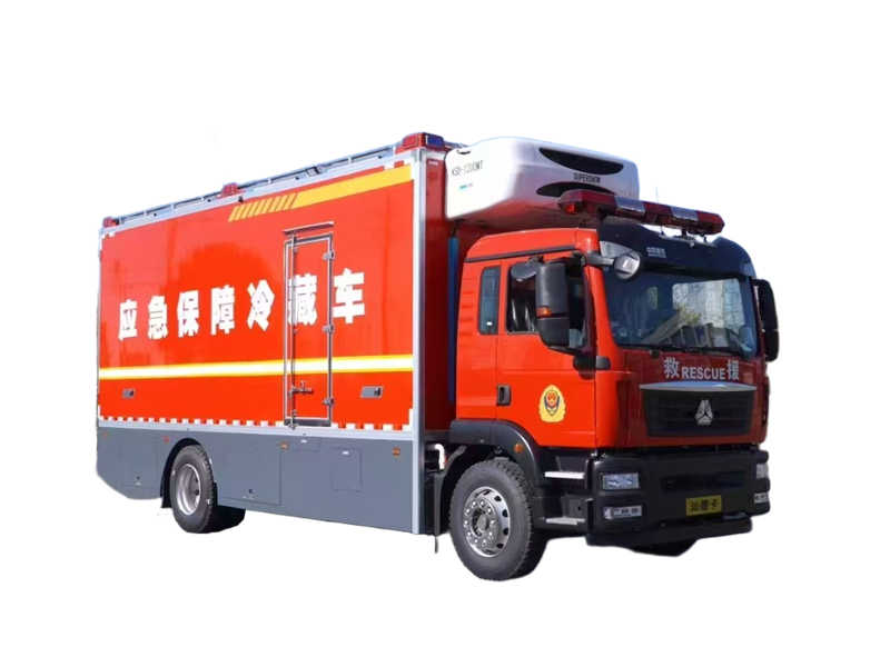 Camion frigorifique Sinotruk Shandeka G5H (soutien d'urgence) (6,8 m)