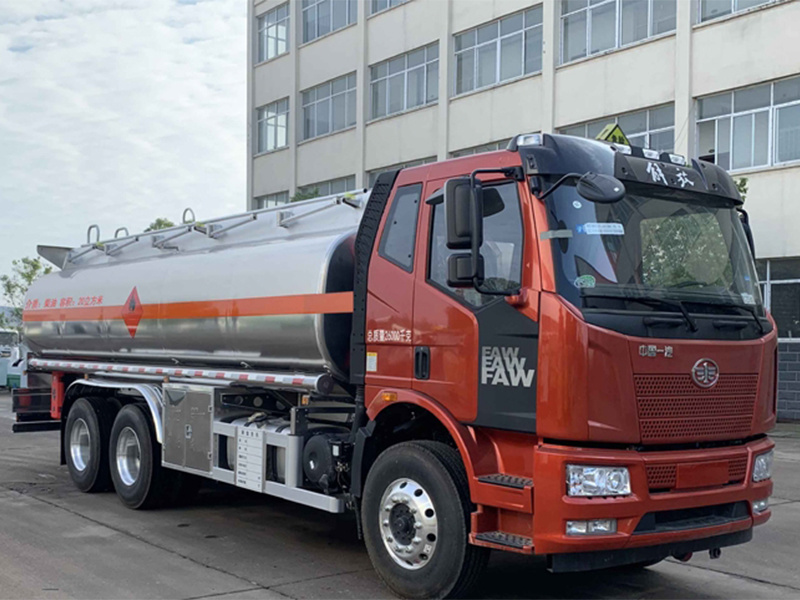 China VI Jiefang 8x4 Aluminum Alloy Fuel Truck