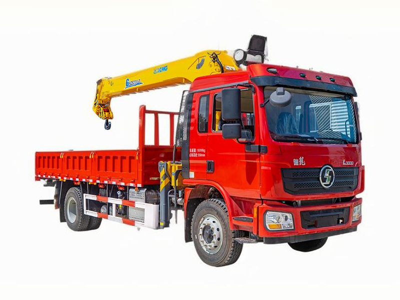 Camion Shaanxi Automobile Delong L3000 avec grue Xugong de 8 à 10 tonnes