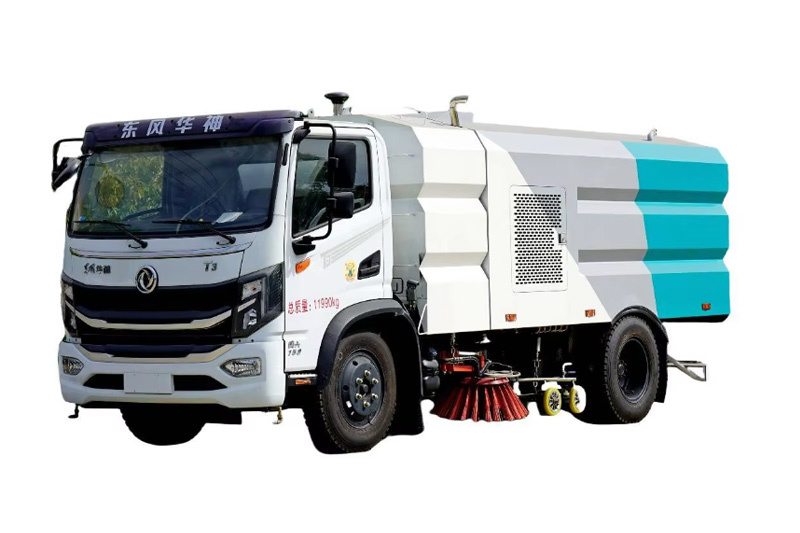 Dongfeng Cleaning Sweeper Trucks Road Sweeper Truck for Sale