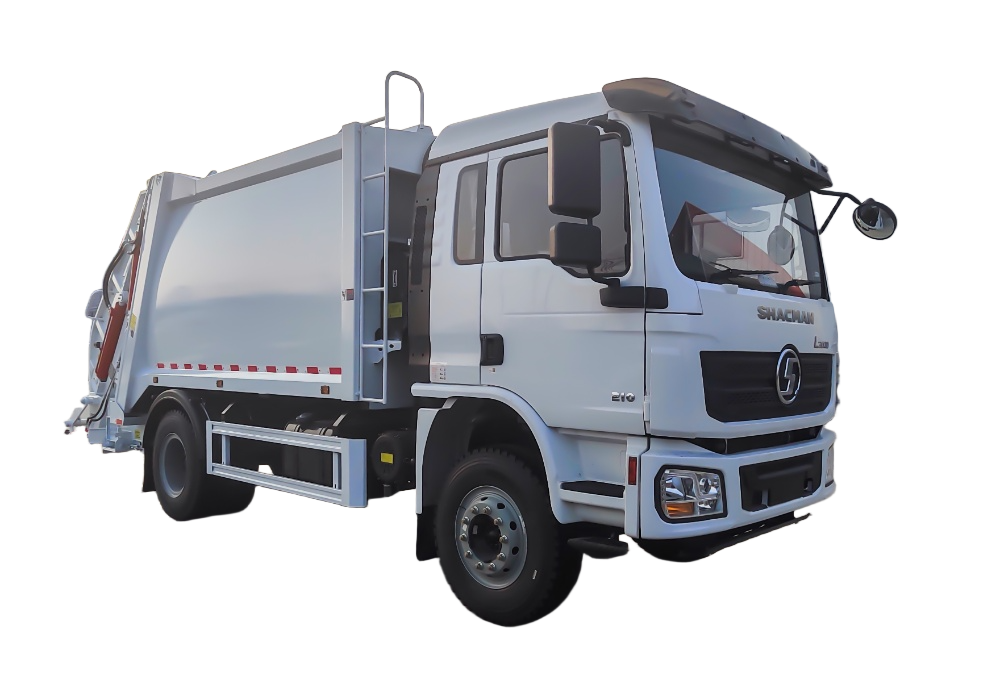 Shaanxi Automobile 12 cubic export compression garbage truck