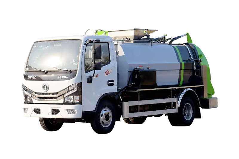 New Dongfeng 10 Tons Kitchen Garbage Truck Kitchen Waste Recycling Garbage Transporting Truck for Sale