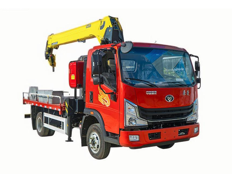 Grue Sinotruk Hauman, label bleu