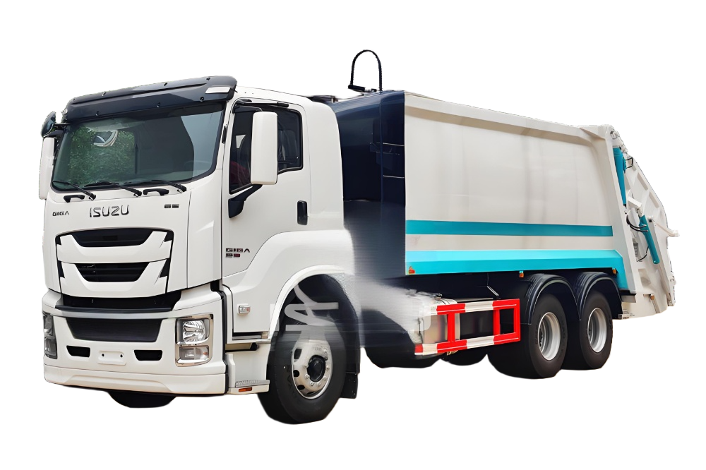 Qingling Isuzu 16-20 cubic meter garbage compactor truck