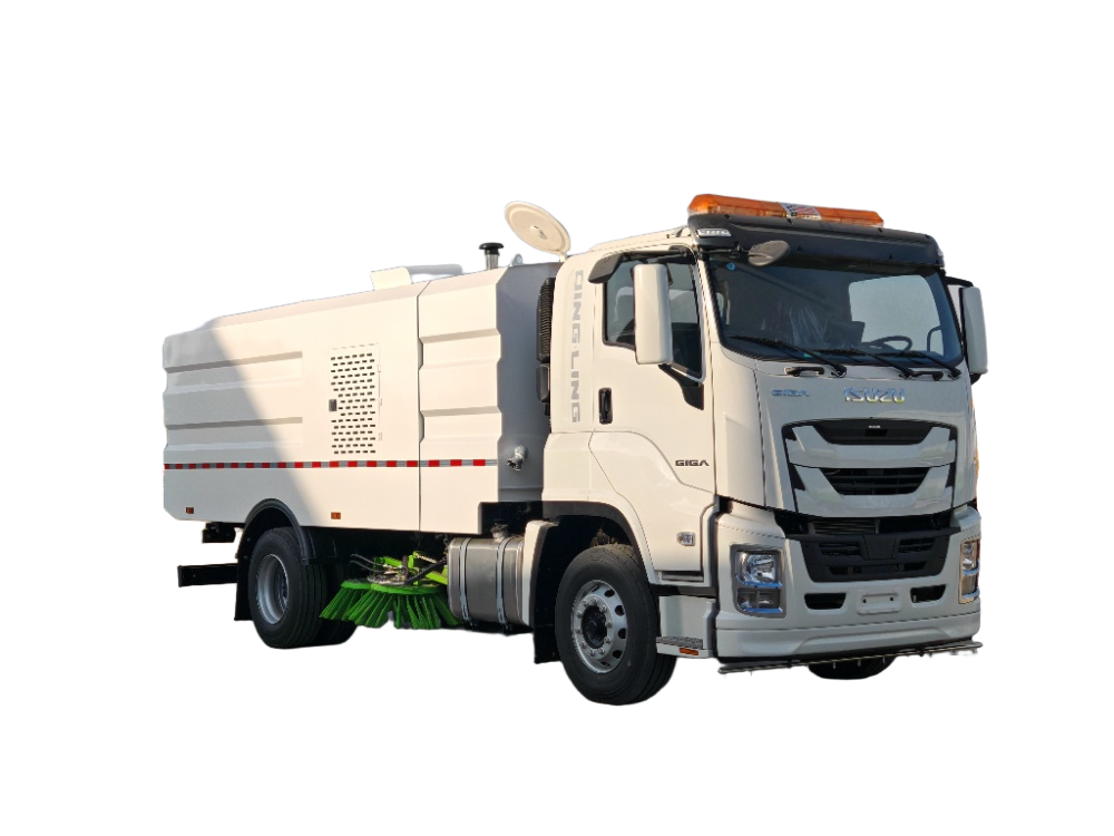 Qingling Isuzu 12m3 road sweeper
