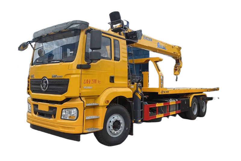 SHACMA M3000 14 Tons 5 Section 350HP Towing Truck Mounted Crane