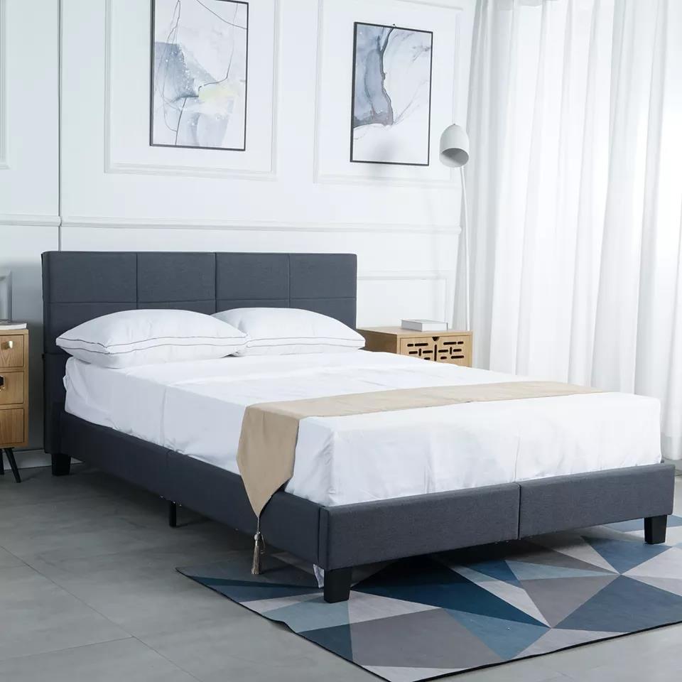 King Queen Size Velvet hotel Bed