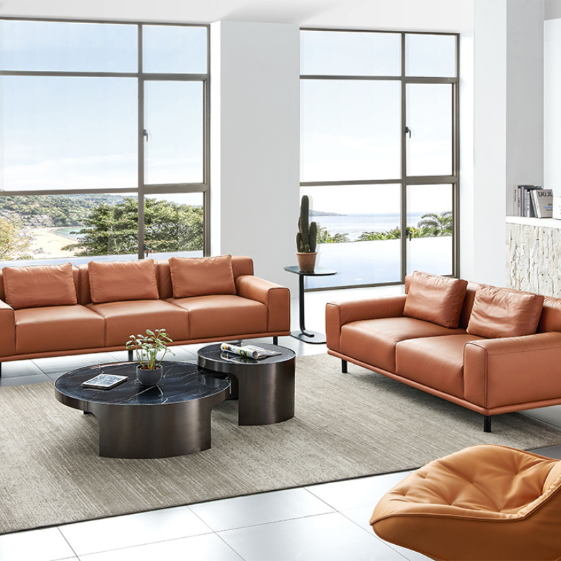 Living Room Leather Sofas