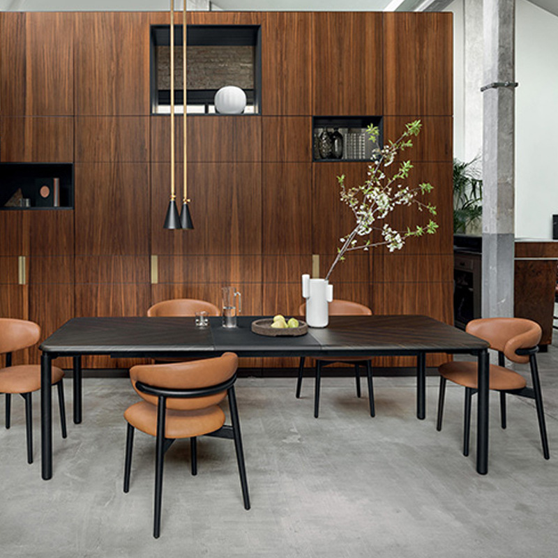 Nordic Modern Minimalist Solid Wood Dining Chairs