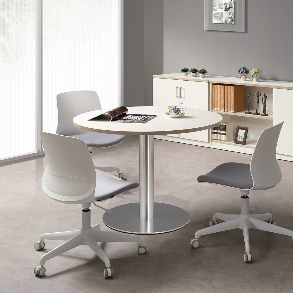 Round table (cream white/B type)